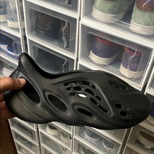 Yeezy Black Slip-On Loafers